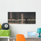 A Group Of Humpback Whales Dive Down As They Are Feeding Wall Mural