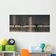 A Group Of Humpback Whales Dive Down As They Are Feeding Wall Mural