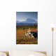 Scenic View Of Mt Mckinley During Autumn Wall Mural