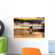 Floatplane Sitting On Beluga Lake Wall Mural