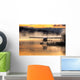 Floatplane Sitting On Beluga Lake Wall Mural
