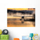 Floatplane Sitting On Beluga Lake Wall Mural