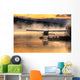 Floatplane Sitting On Beluga Lake Wall Mural