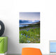 Field Of Wildflowers Near Haines, Southeast Alaska, Summer, Hdr Image Wall Mural