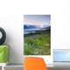 Field Of Wildflowers Near Haines, Southeast Alaska, Summer, Hdr Image Wall Mural