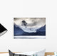 View Of Grewingk Glacier Flowing Into Kachemak Bay Wall Mural
