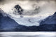 View Of Grewingk Glacier Flowing Into Kachemak Bay Wall Mural
