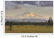 Scenic View Of Mount Mckinley, Alaska, Hdr Image Wall Mural