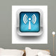 wifi network icon Wall Decal