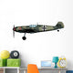 Messerschmitt Bf109-e3 Figter Wall Decal