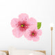 Cherry Blossom Flowers Wall Decal