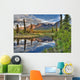 Skookum Volcano Reflecting In A Pond Wall Mural