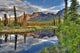 Skookum Volcano Reflecting In A Pond Wall Mural