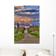 Colorful Clouds At Sunset Over The Wrangell Mountains And Nabesna Road Wall Mural