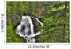 South Fork Eagle River Falls Near Eagle River Wall Mural