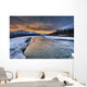 Morning Light Over The Chugach Mountains And Hunter Creek Wall Mural