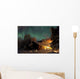 Aurora Borealis Over The Eagle River Wall Mural