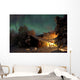 Aurora Borealis Over The Eagle River Wall Mural