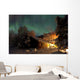 Aurora Borealis Over The Eagle River Wall Mural