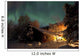 Aurora Borealis Over The Eagle River Wall Mural