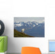 A Mountain Goat Stands On A Ridge With The Scenic Kenai Mountains Wall Mural