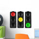 Traffic Lights Wall Decal Sticker Set