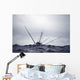 Salmon Troller Fishes In Stormy Seas During Summer Wall Mural