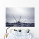 Salmon Troller Fishes In Stormy Seas During Summer Wall Mural