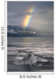 View Of A Humpback Whale's Fluke As It Dives Into Frederick Sound Wall Mural