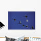 Tundra Swans In Flight During Migration Wall Mural