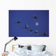 Tundra Swans In Flight During Migration Wall Mural