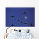 Tundra Swans In Flight During Migration Wall Mural