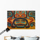 Native Tlingit Carving At The Juneau Airport Southeast Alaska Wall Mural