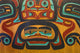 Native Tlingit Carving At The Juneau Airport Southeast Alaska Wall Mural