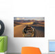 Drift Boat Resting On Sand Dunes Wall Mural