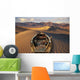 Drift Boat Resting On Sand Dunes Wall Mural