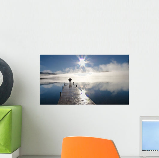 Couple Standing Wall Mural