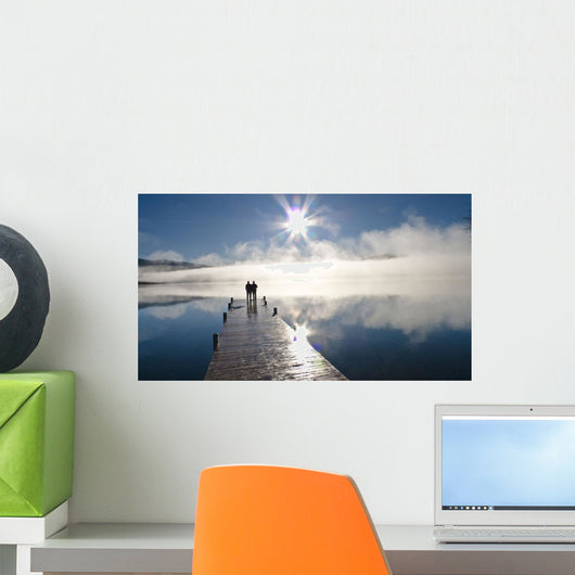 Couple Standing Wall Mural