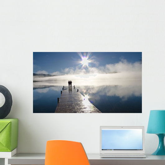 Couple Standing Wall Mural