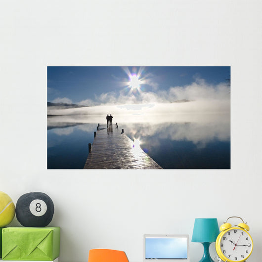 Couple Standing Wall Mural