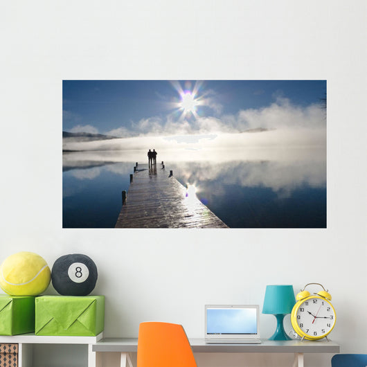 Couple Standing Wall Mural
