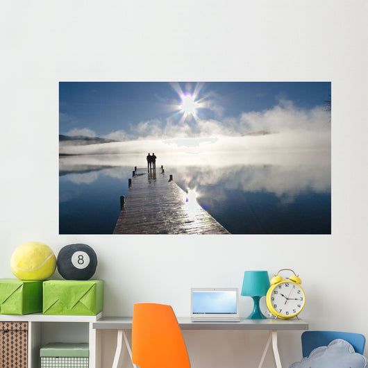 Couple Standing Wall Mural
