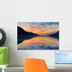Sunset Colors Reflected Wall Mural