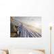 Snowmachiner Following Trail Wall Mural