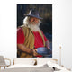 Man Gold Panning Anchorage Southcentral Alaska Wall Mural