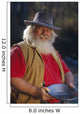 Man Gold Panning Anchorage Southcentral Alaska Wall Mural