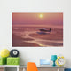Floatplane Flying @ Sunset Matanuska Valley Sc Ak Summer Wall Mural