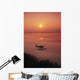 Floatplane Flying @ Sunset Matanuska Valley Sc Ak Summer Wall Mural