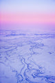 Aerial View Of The Kobuk River And Waring Mountains Wall Mural