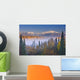 The Early Morning Sun Lights Up Mount Mckinley Wall Mural